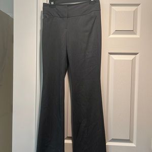 Gray work pants. Slacks